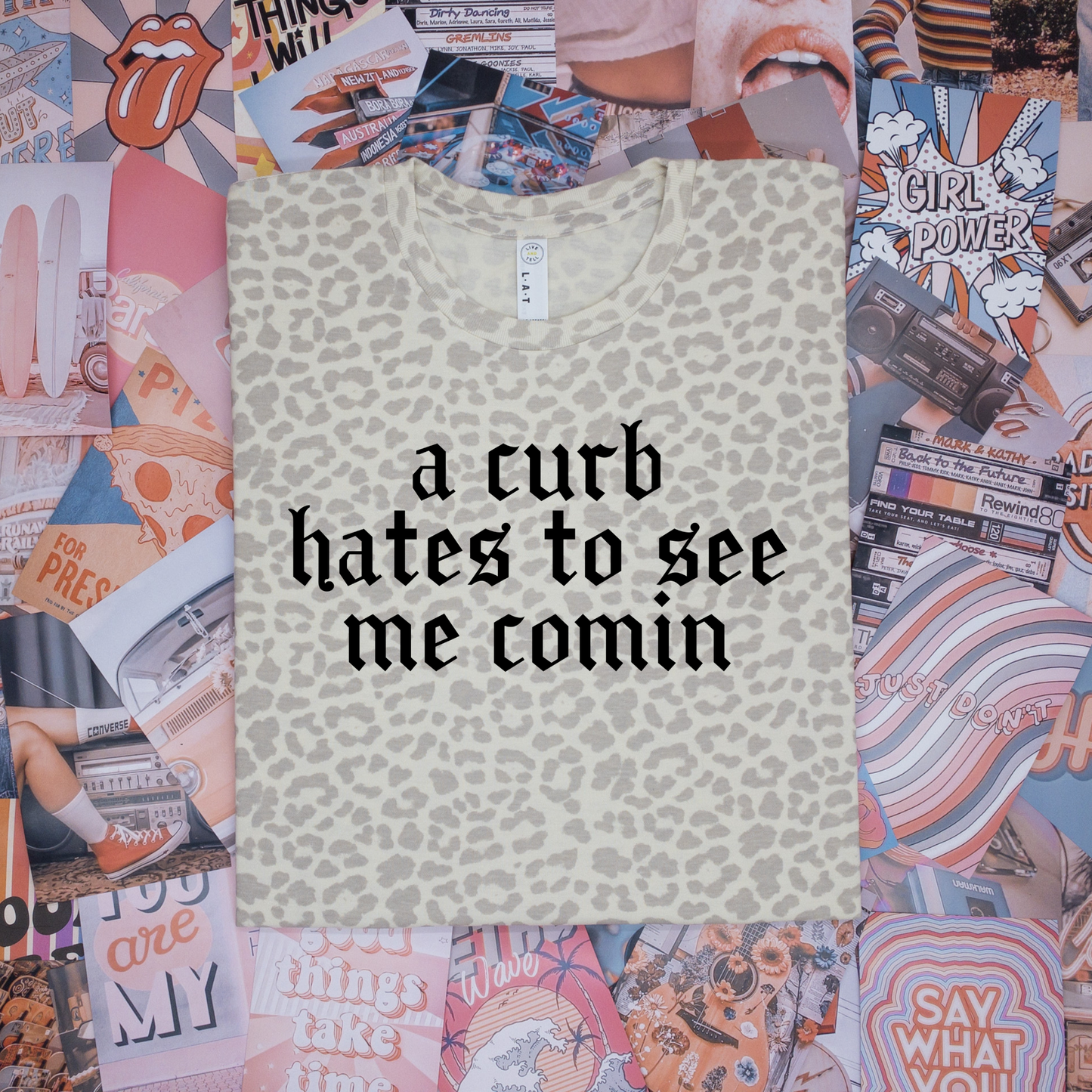 Curb Hates To See Me Graphic Tee
