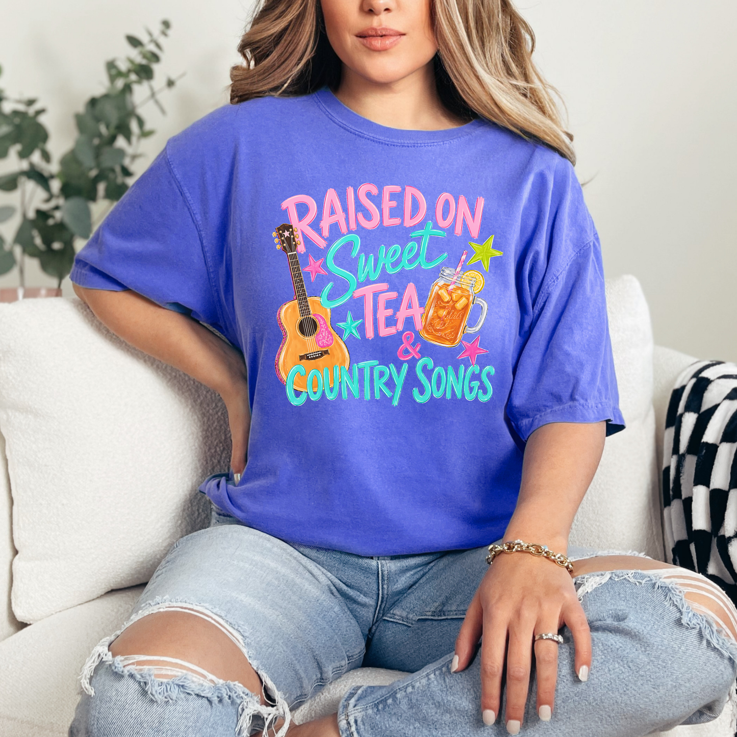 Raised on Sweet Tea Graphic Tee