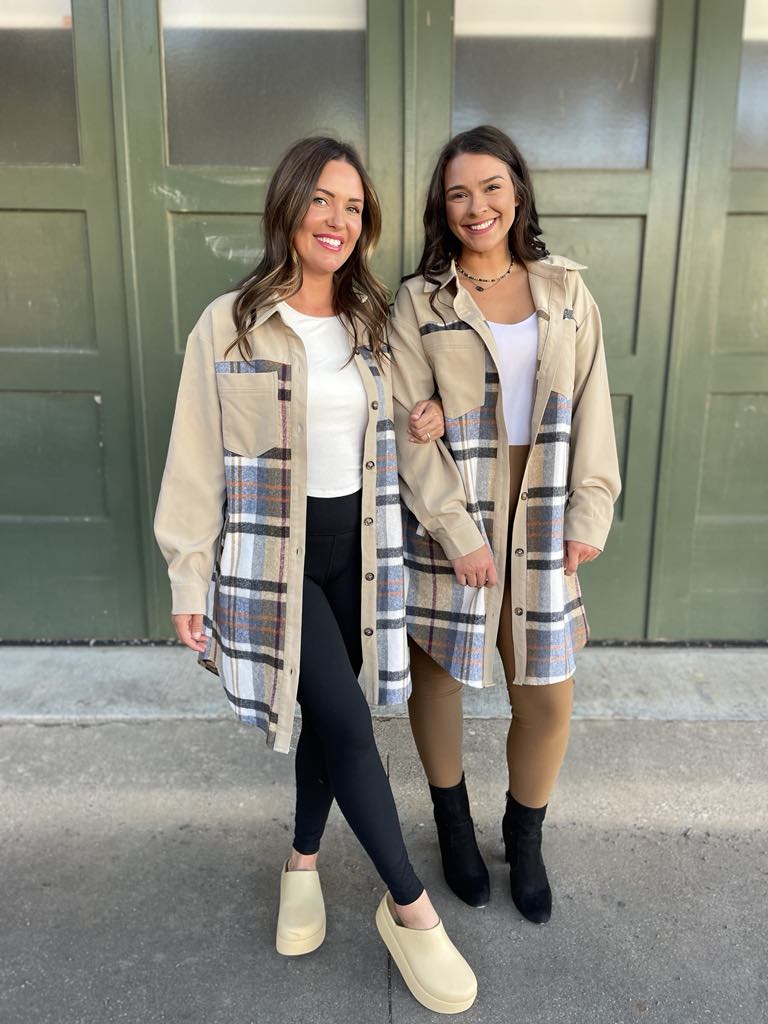 PREORDER: Durham Plaid Jacket in Two Colors