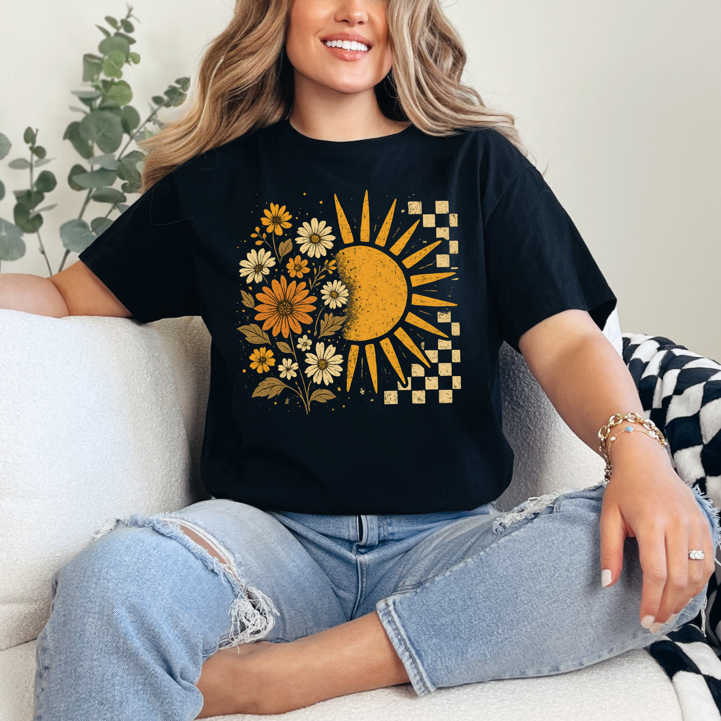 Sun Flower Graphic Tee