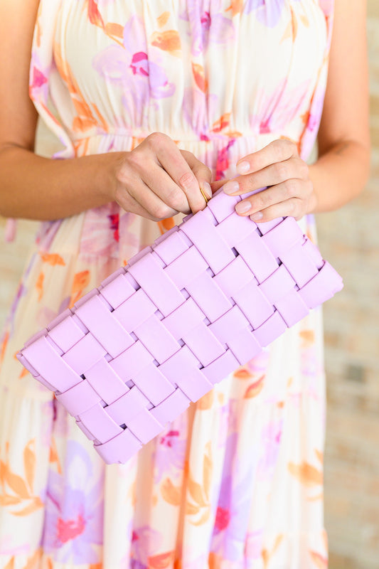 Forever Falling Handbag in Lilac