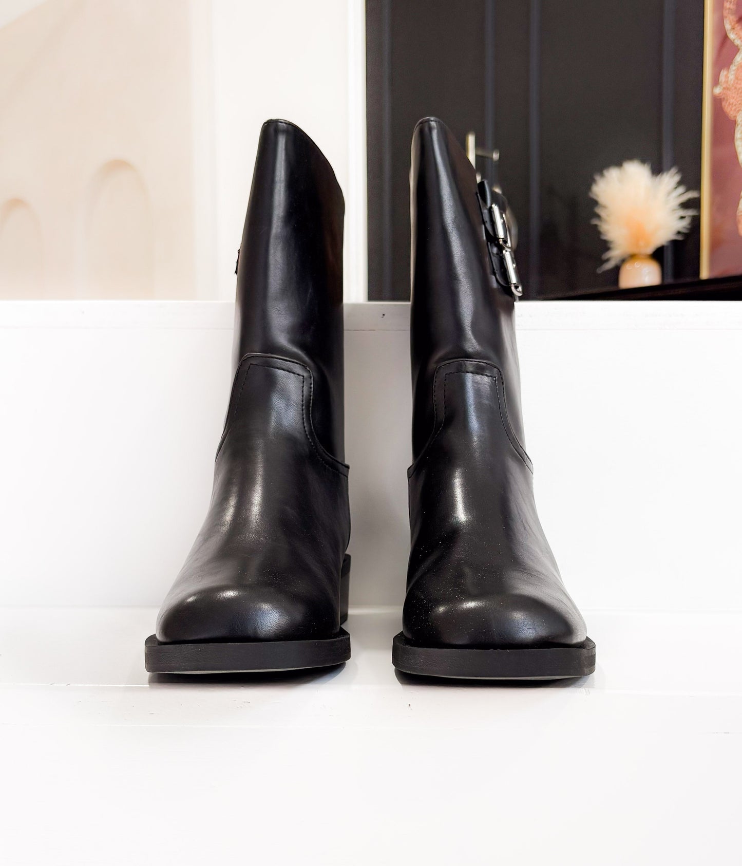Basil Moto Boot in Black