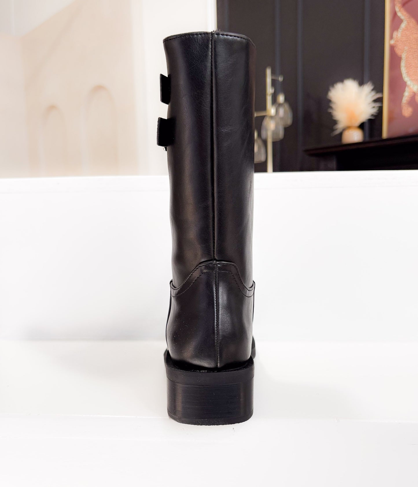 Basil Moto Boot in Black