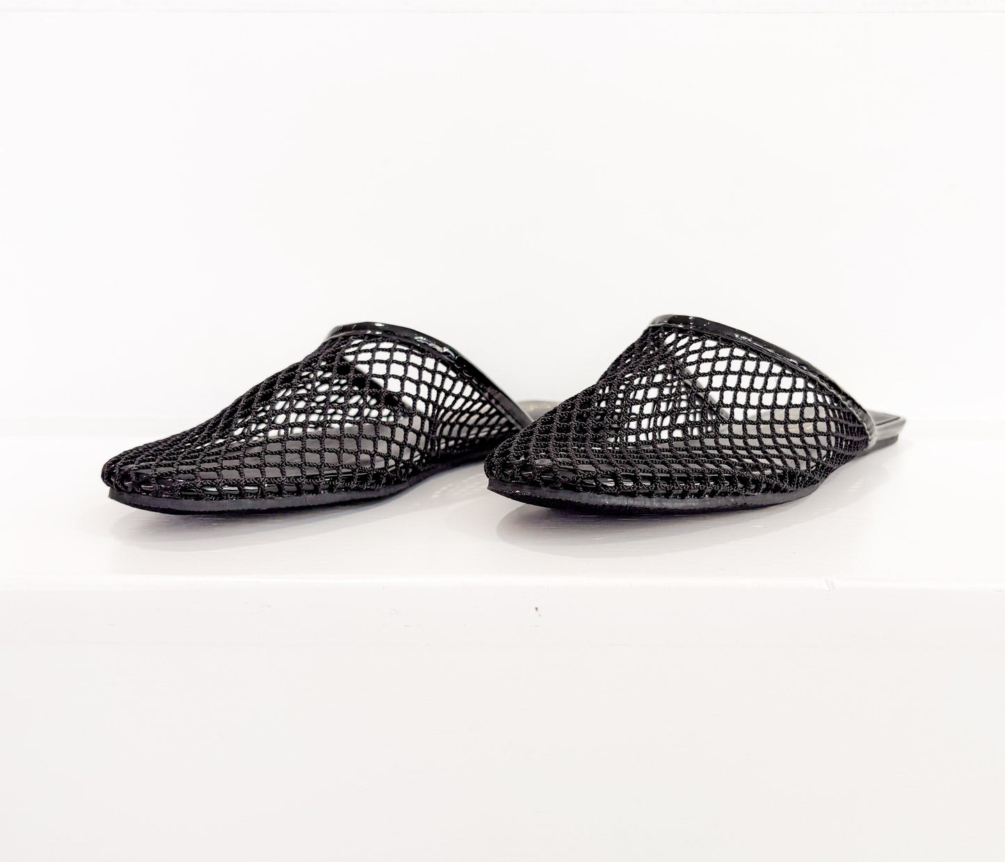 Brooklyn Flat Mule in Black