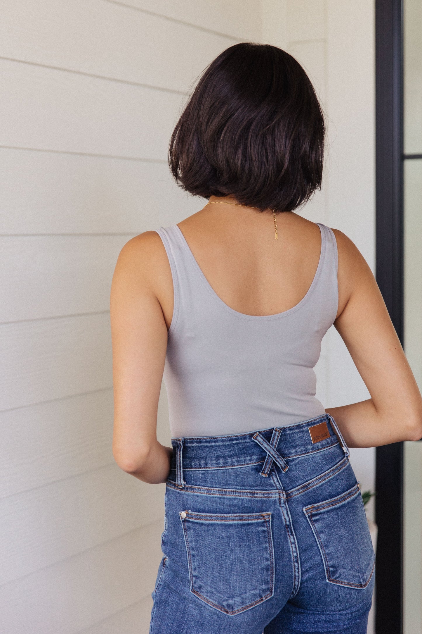 The Basics Bodysuit in Grey