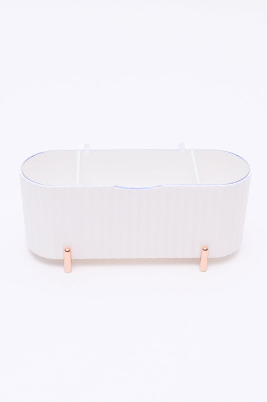 Mini Beauty Organizer in White