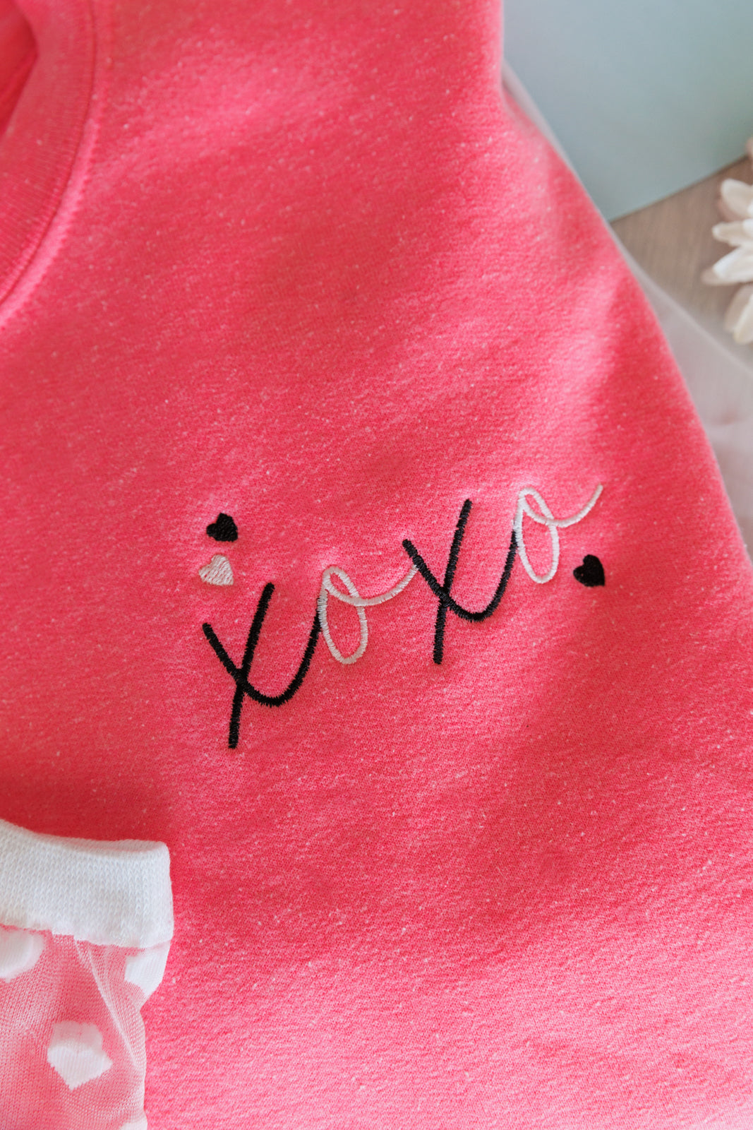 PREORDER: XOXO Embroidered Sweatshirt